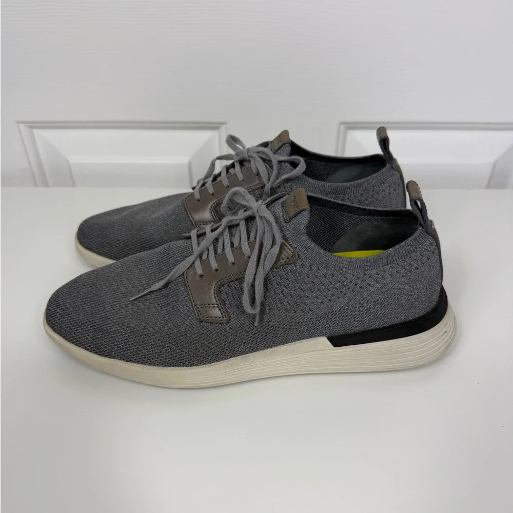 Wolf & Shepherd Swiftknit Derby Shoes Men’s 7 Women 9 Gray Knit Mesh Lightweight